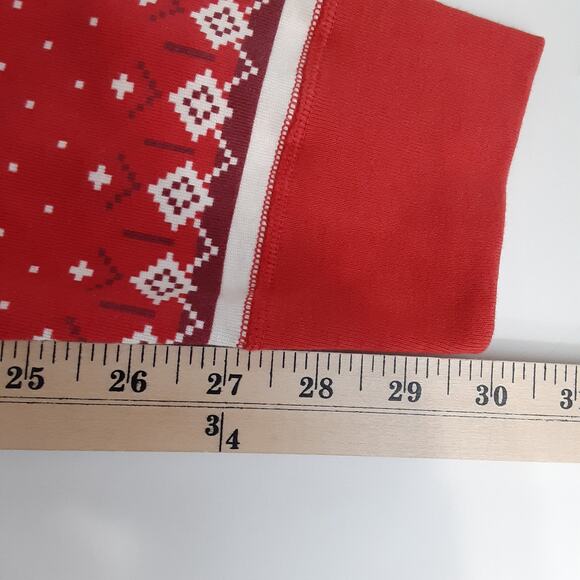 Hanna Andersson Adult Holiday Long John Pajama Pants Pull On Joggers Womens L - Picture 10 of 10